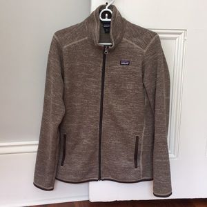 Patagonia Better Sweater full Zip jacket in khaki